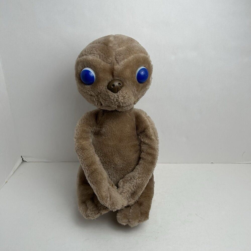 Vintage E.T. Stuffed Animal Plush 12" Showtime 1982